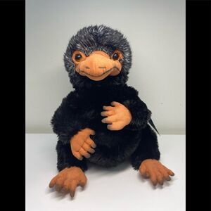Fantastic Beasts Plush Niffler Harry Potter 11” Black Stuffed Animal NWT